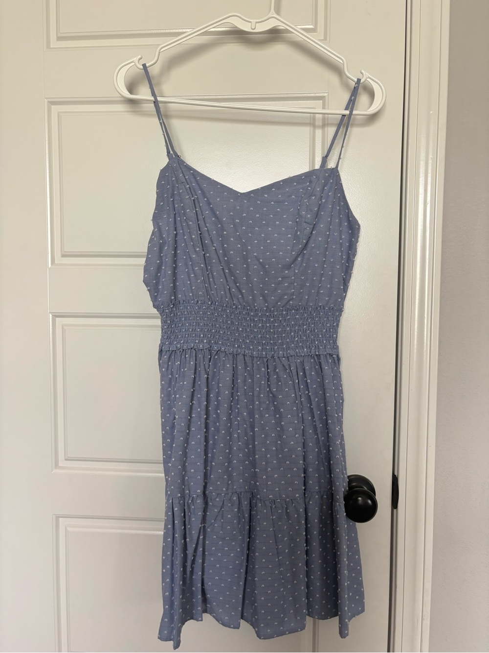 Target Blue Polka Dot Mini Dress